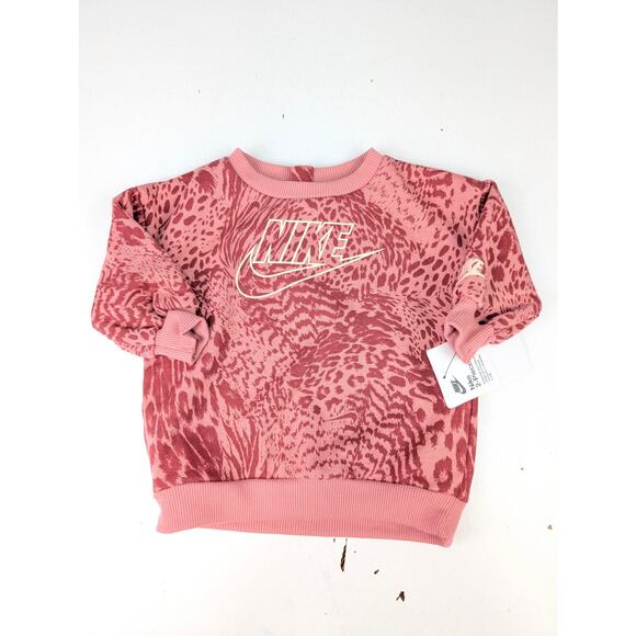 Nike Baby Girl 12 Months Crew Sweatshirt & Leggings Set - Picture 2 of 6